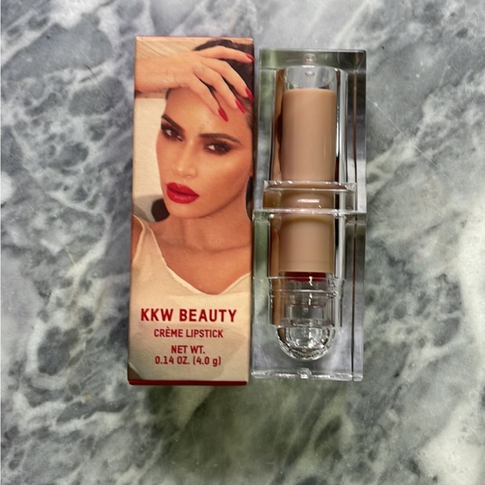 KKW Beauty Creme Lipstick Candy Apple Red